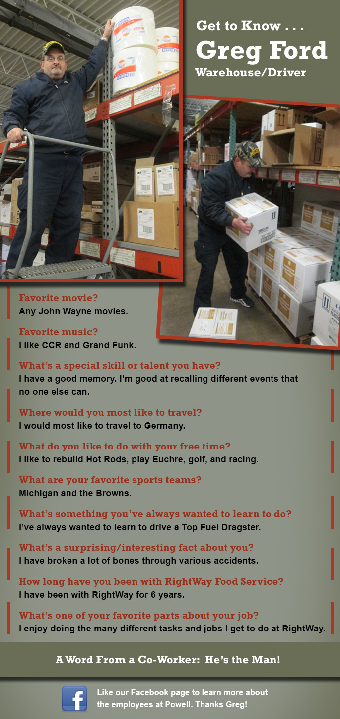 7-16 Get to Know Greg Ford